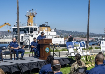 Coast Guard breaks ground on new cutter support facility at Base Los Angeles/Long Beach