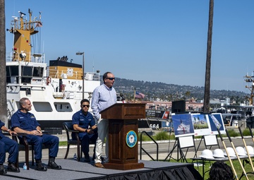 Coast Guard breaks ground on new cutter support facility at Base Los Angeles/Long Beach
