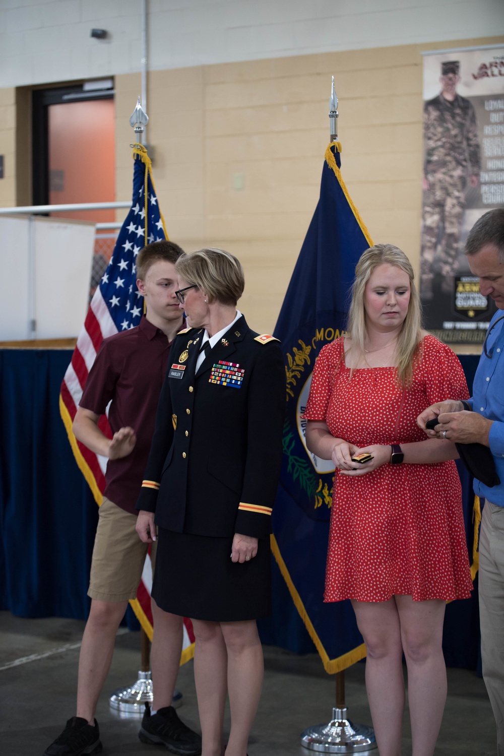 Lt. Col. Carla Raisler Promotion