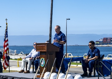 Coast Guard breaks ground on new cutter support facility at Base Los Angeles/Long Beach
