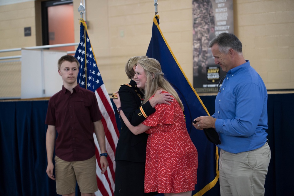 Lt. Col. Carla Raisler Promotion