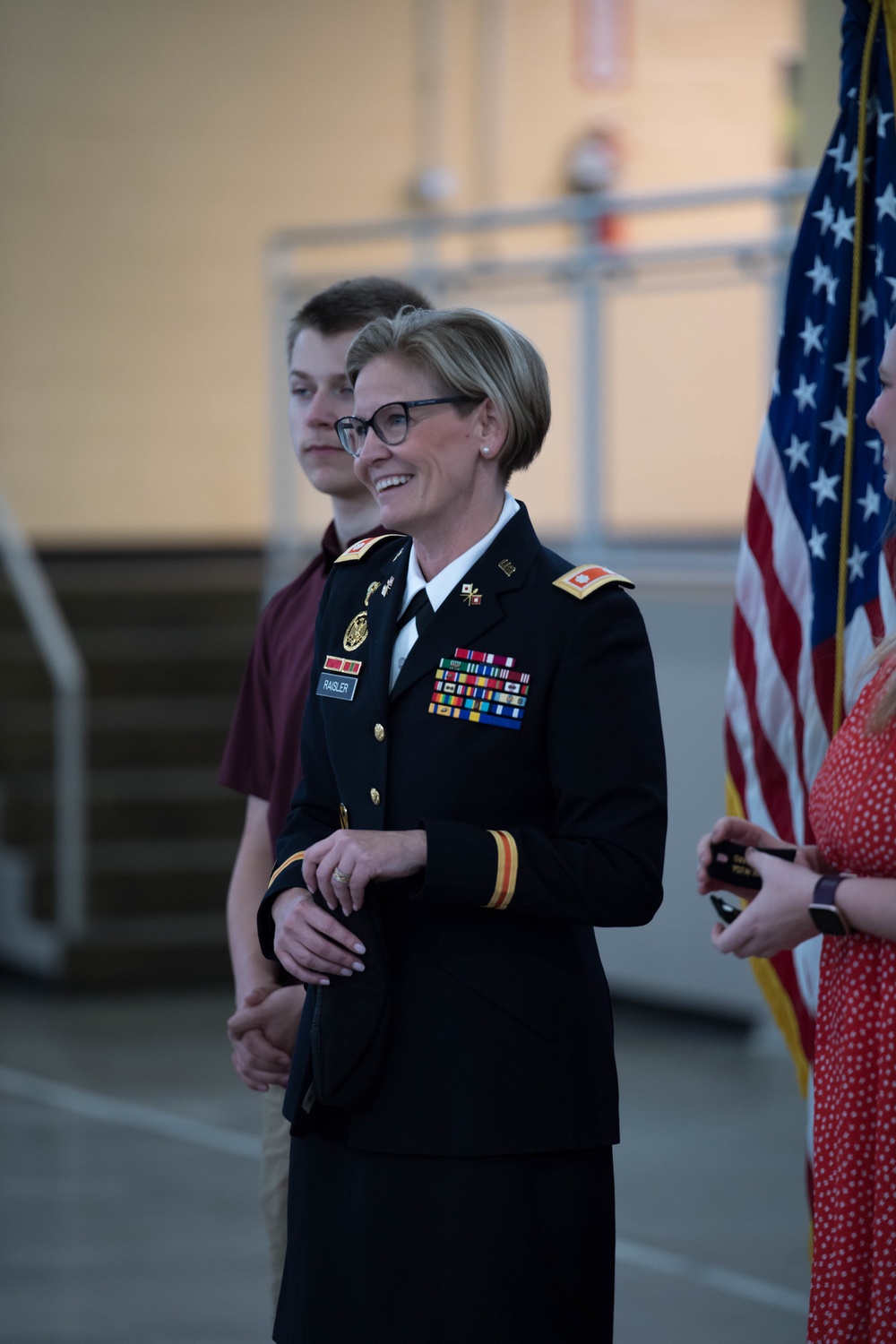 Lt. Col. Carla Raisler promotion