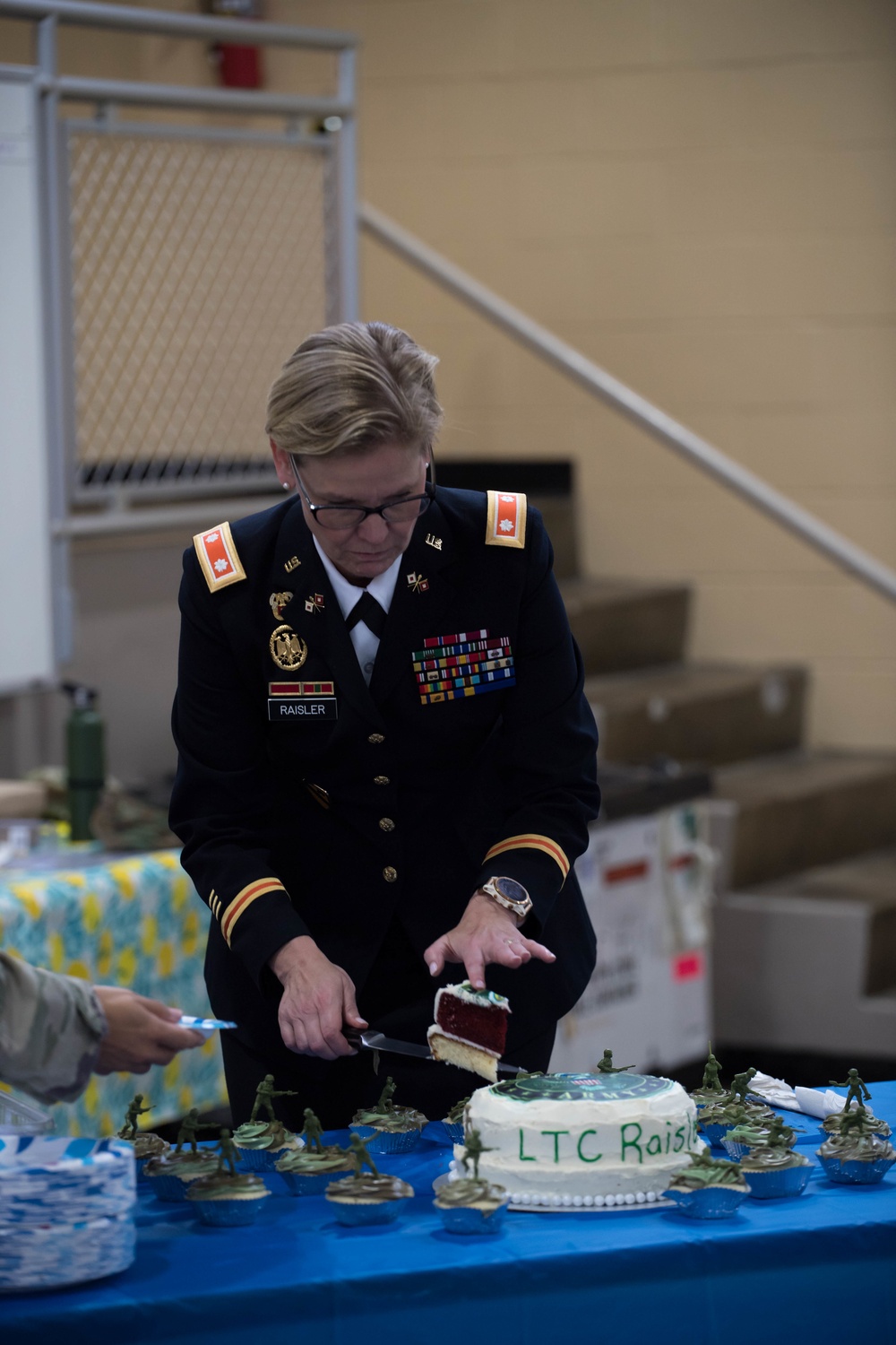 Lt. Col. Carla Raisler promotion