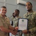 Commander U.S. Second Fleet Awards at Quarters July 28