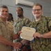 Commander U.S. Second Fleet Awards at Quarters July 28