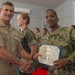 Commander U.S. Second Fleet Awards at Quarters July 28