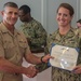 Commander U.S. Second Fleet Awards at Quarters July 28