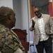 Gunnery Sgt. Anthony Brown's retirement ceremony
