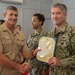 Commander U.S. Second Fleet Awards at Quarters July 28