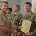 Commander U.S. Second Fleet Awards at Quarters July 28