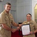 Commander U.S. Second Fleet Awards at Quarters July 28