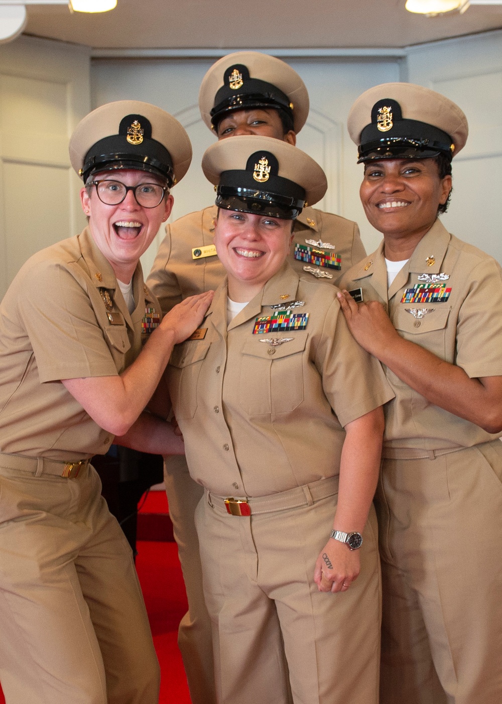 Commander U.S. Second Fleet Awards at Quarters July 28