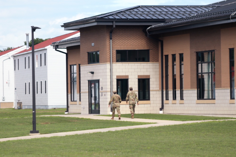 July 2021 training operations at Fort McCoy for Pershing Strike '21