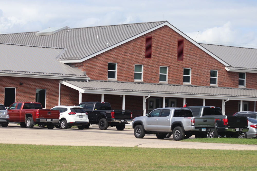 July 2021 training operations at Fort McCoy for Pershing Strike '21