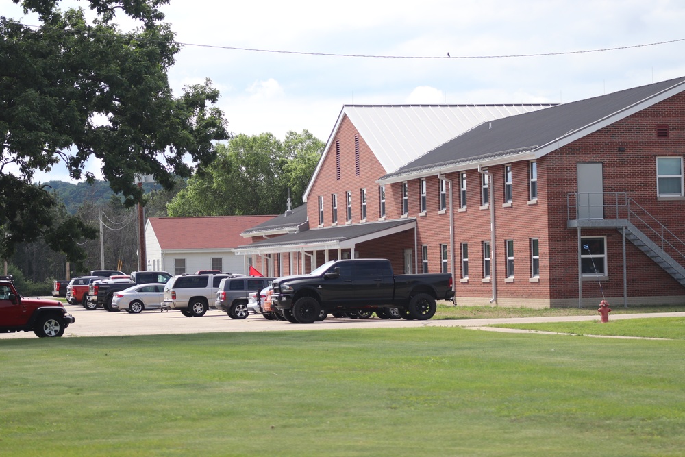 July 2021 training operations at Fort McCoy for Pershing Strike '21