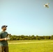 Drone pilot conducts training