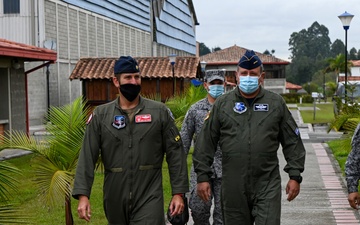 79th FS hosts Second Commander Colombian Air Force