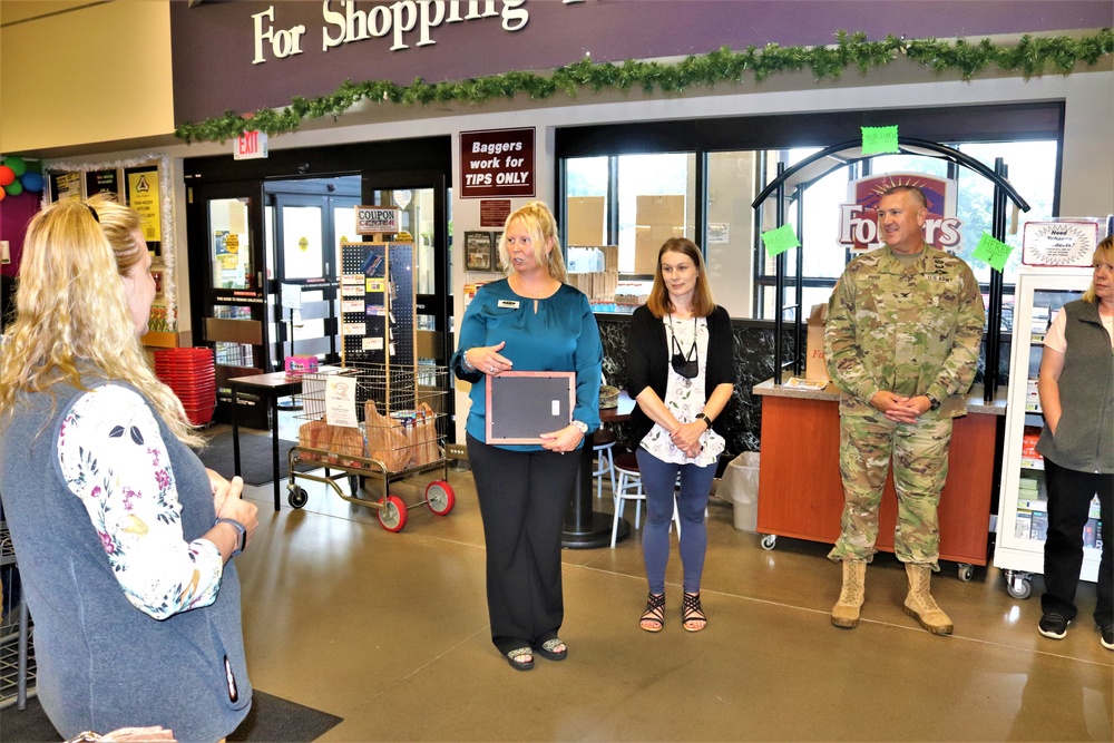 Fort McCoy Commissary recognized for Sexual Assault Awareness and Prevention Month support