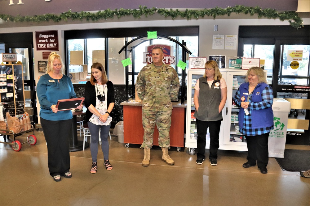 Fort McCoy Commissary recognized for Sexual Assault Awareness and Prevention Month support