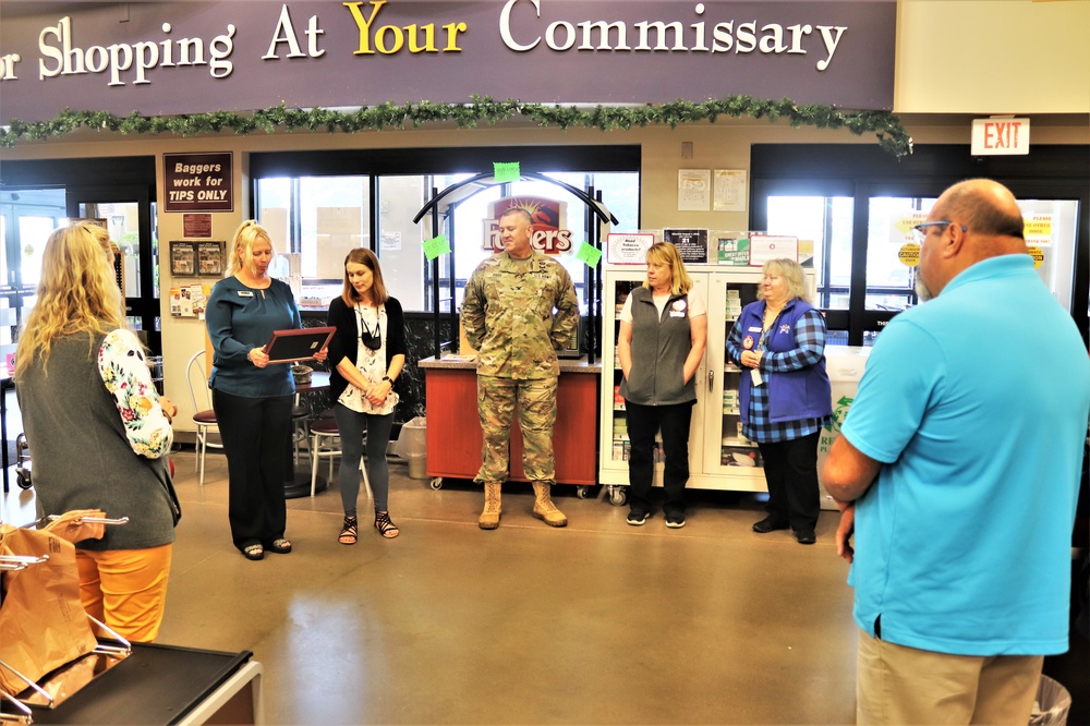 Fort McCoy Commissary recognized for Sexual Assault Awareness and Prevention Month support