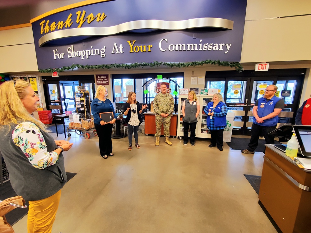 Fort McCoy Commissary recognized for Sexual Assault Awareness and Prevention Month support