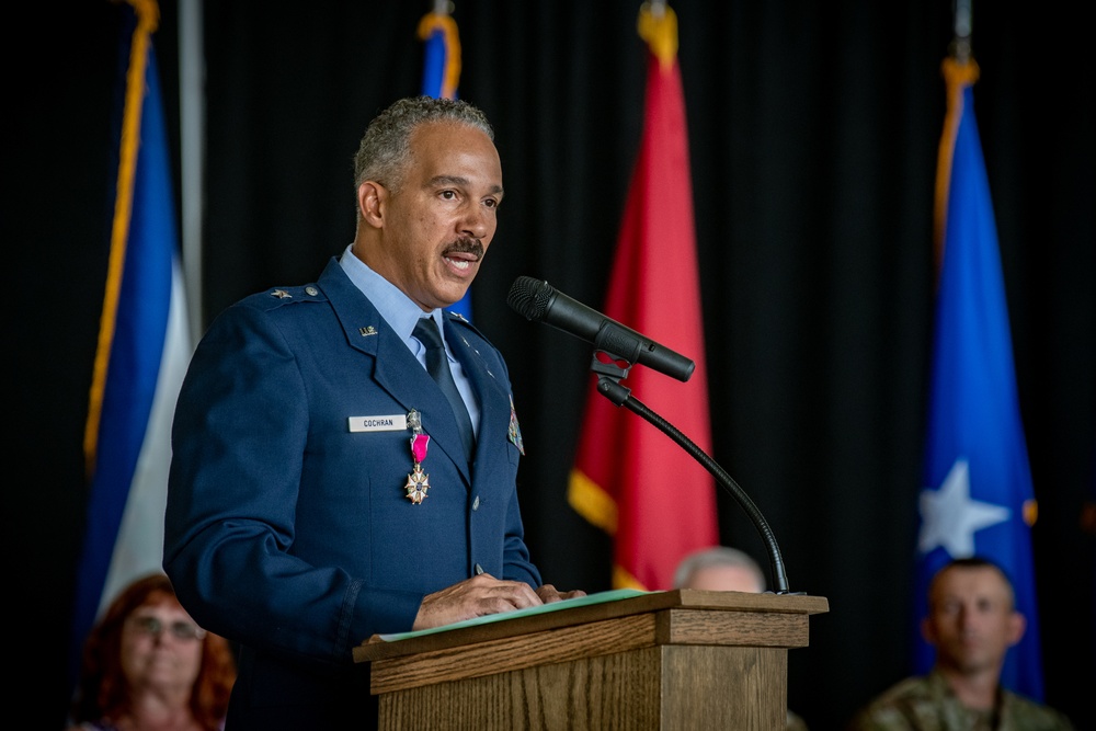 Cochran assumes command of West Virginia Air National Guard