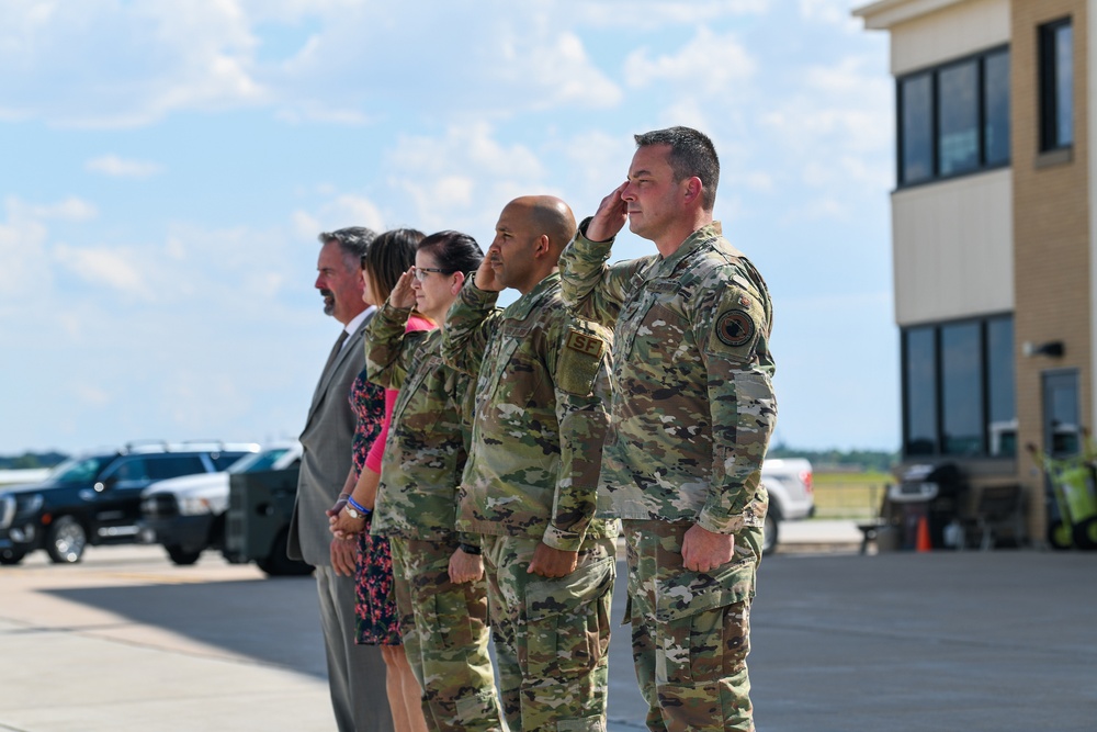 USCENTCOM Commander visits Buckley