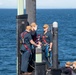 USS Henry M. Jackson Gold Crew Conducts Change of Command At Sea