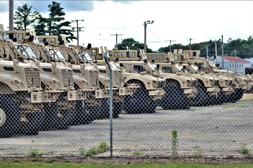 Training operations for Pershing Strike '21 at Fort McCoy