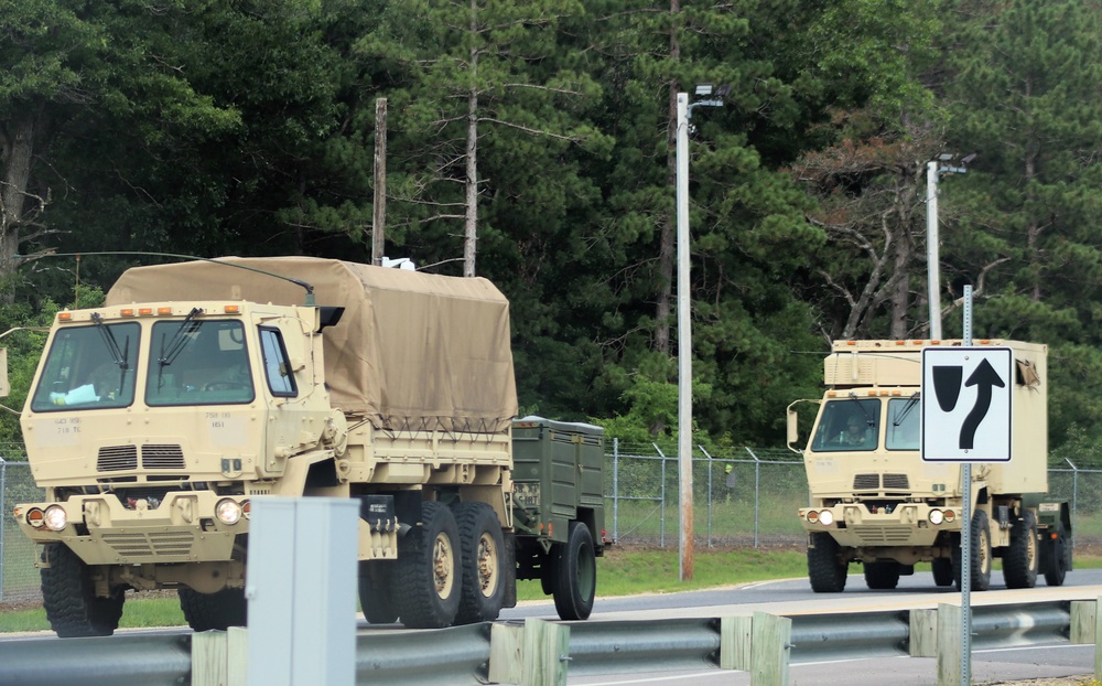Training operations for Pershing Strike '21 at Fort McCoy
