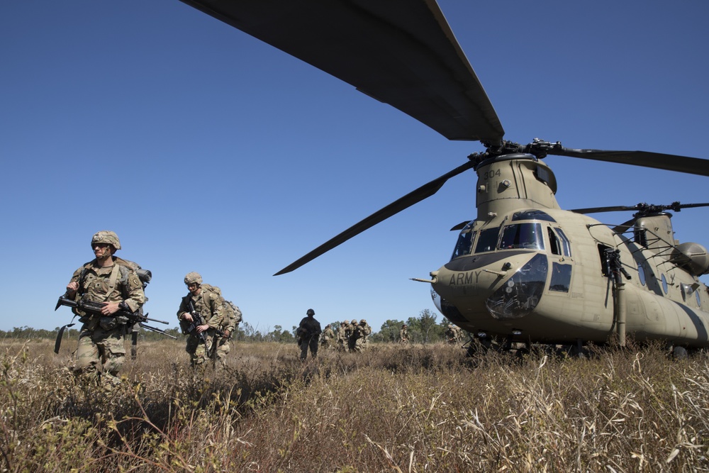 DVIDS - Images - Talisman Sabre 21: US Army paratroopers fly in ...