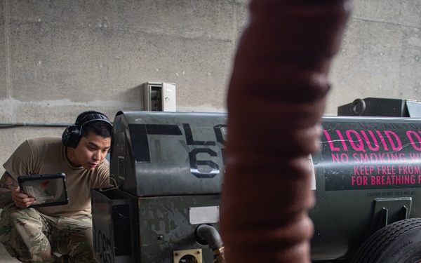 Liquid Oxygen Tank Purge