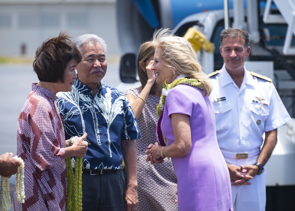 FIRST LADY VISIT TO JOINT BASE PEARL HARBOR-HICKAM