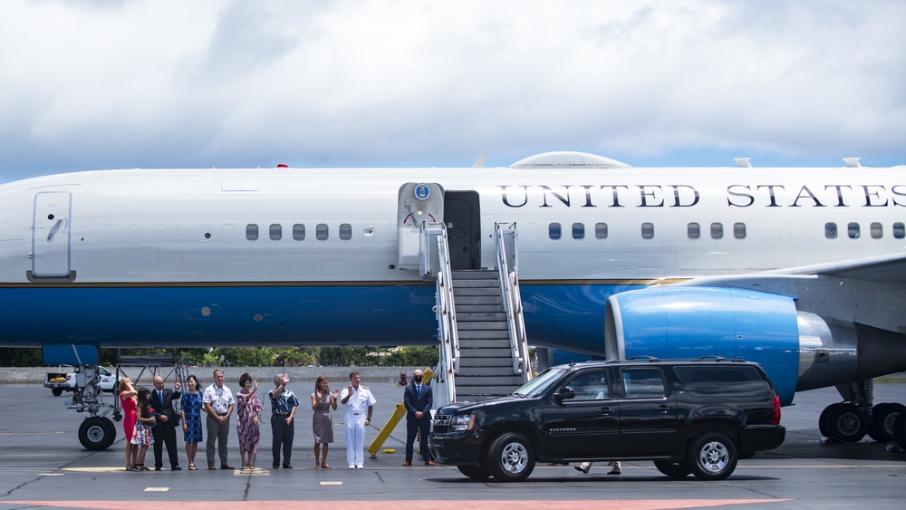 FIRST LADY VISIT TO JOINT BASE PEARL HARBOR-HICKAM