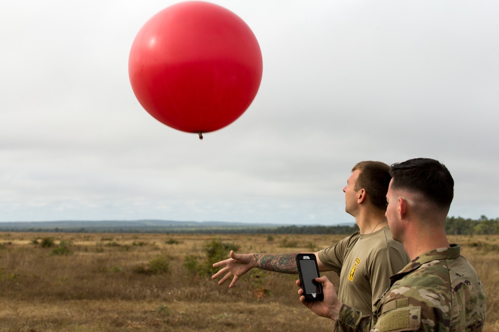 Spartan Brigade paratroopers jump over Queensland, Australia during Exercise Talisman Sabre 21