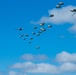 Spartan Brigade paratroopers jump over Queensland, Australia during Exercise Talisman Sabre 21