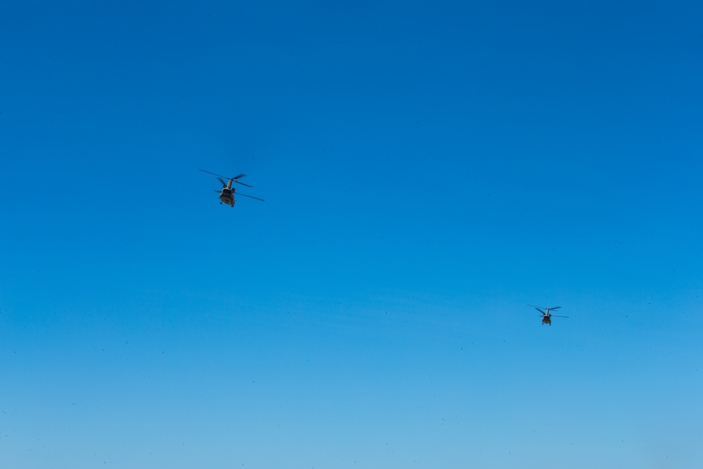 Spartan Brigade paratroopers jump over Queensland, Australia during Exercise Talisman Sabre 21