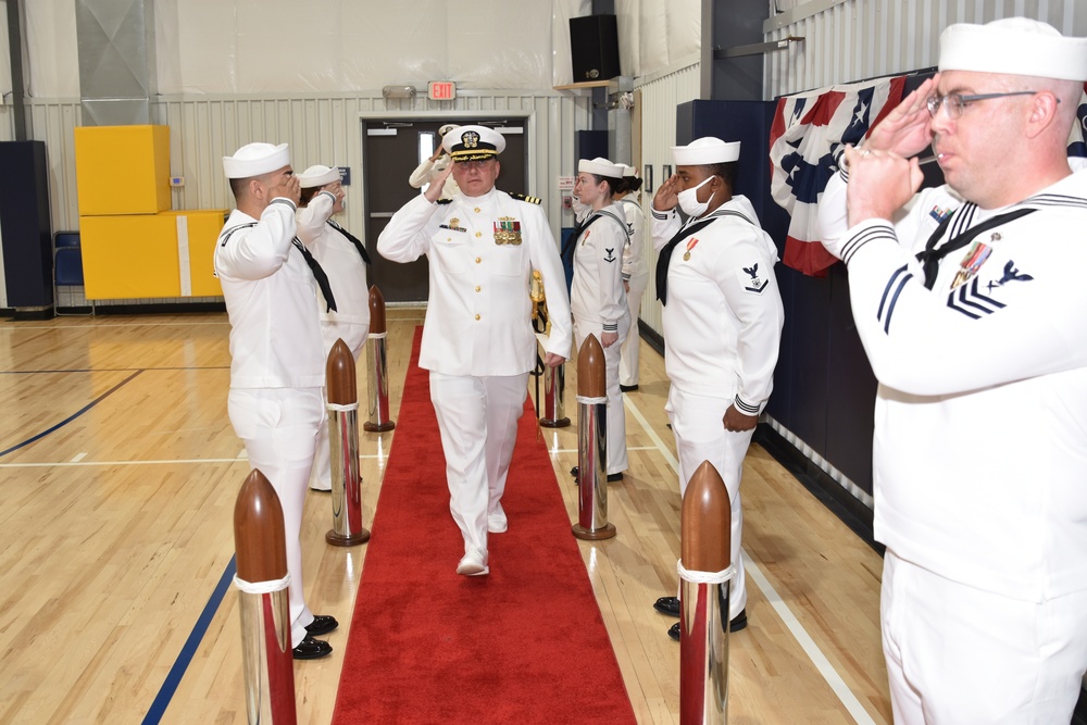 Naval Support Activity Saratoga Changes Command