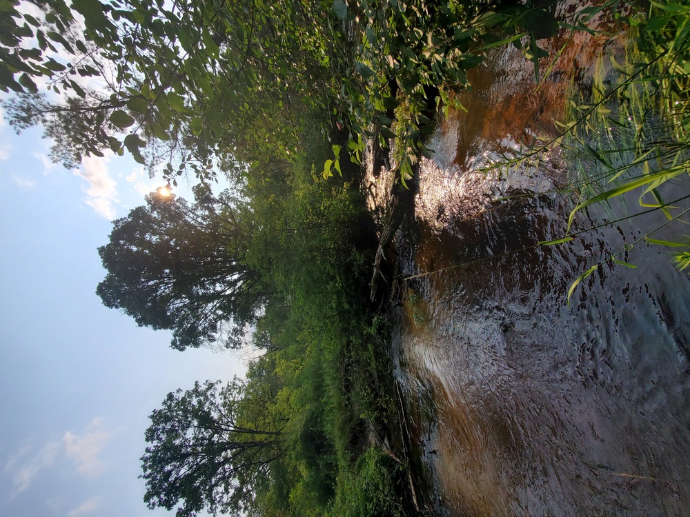 La Crosse River at Fort McCoy