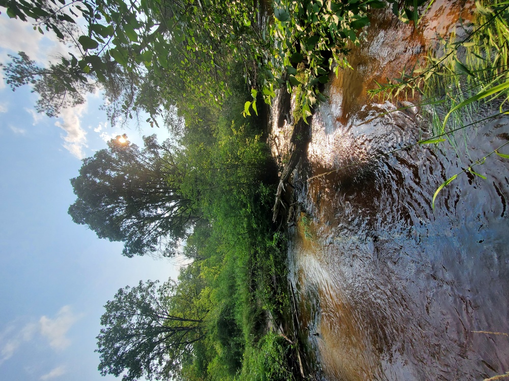 La Crosse River at Fort McCoy