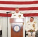 Naval Support Activity Saratoga Changes Command