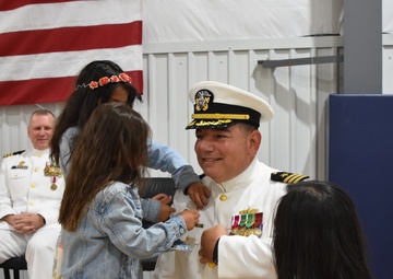 Naval Support Activity Saratoga Changes Command