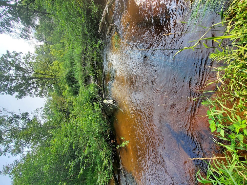 La Crosse River at Fort McCoy