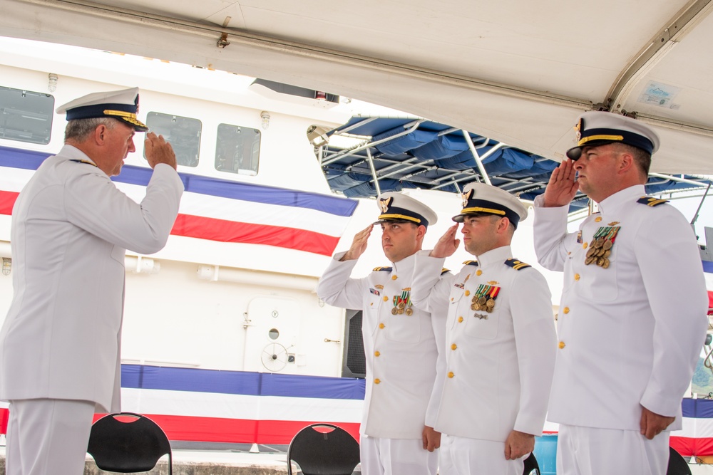 U.S. Coast Guard commissions 3 Fast Response Cutters in Guam