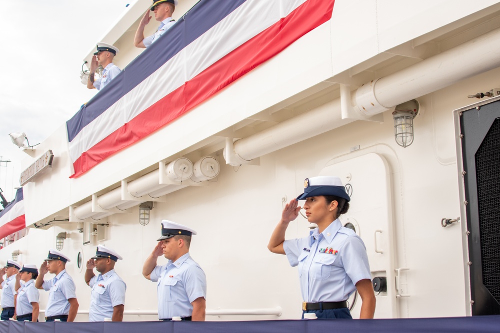 U.S. Coast Guard commissions 3 Fast Response Cutters in Guam