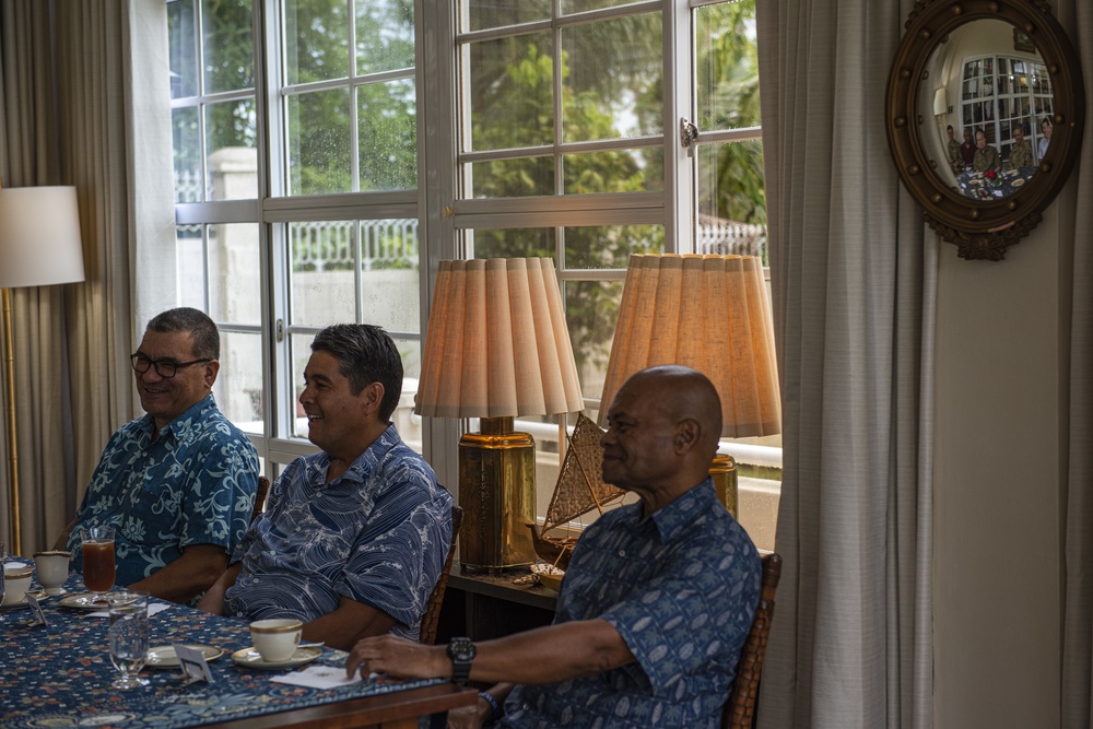 Pacific Air Forces Commander Visits Palau