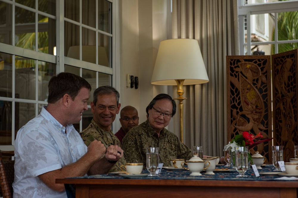 Pacific Air Forces Commander Visits Palau