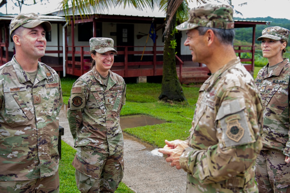 Pacific Air Forces Commander Visits Palau