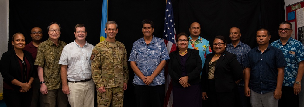 Pacific Air Forces Commander Visits Palau