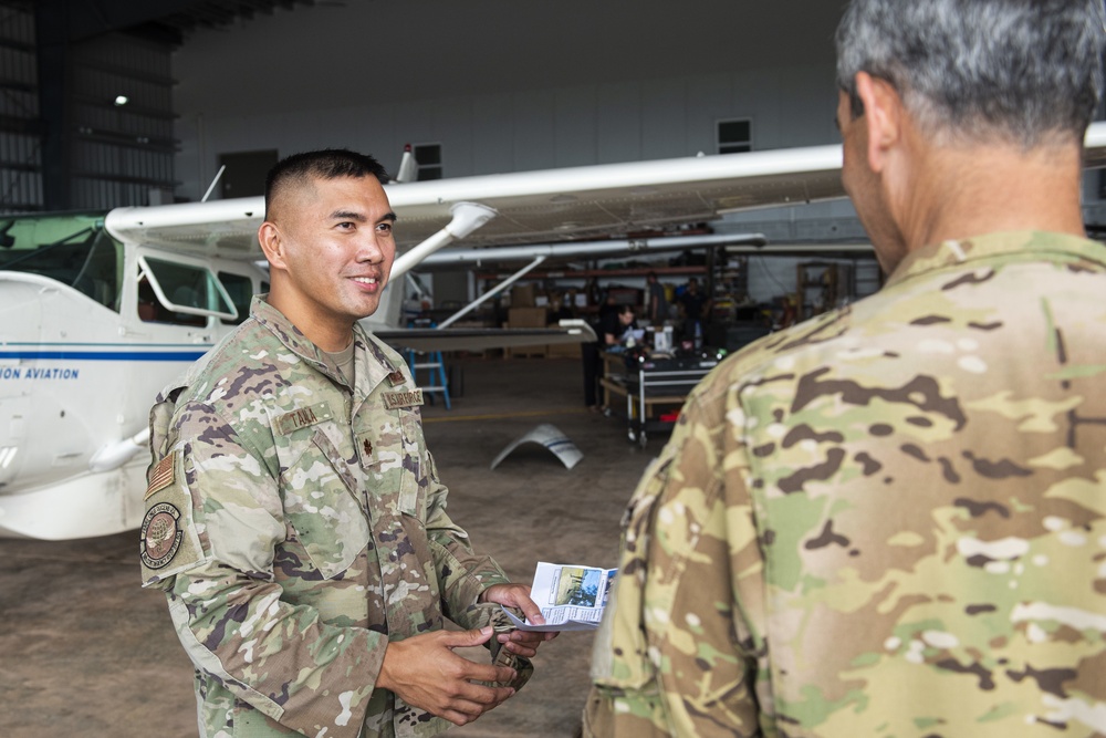 Pacific Air Forces Commander Visits Palau